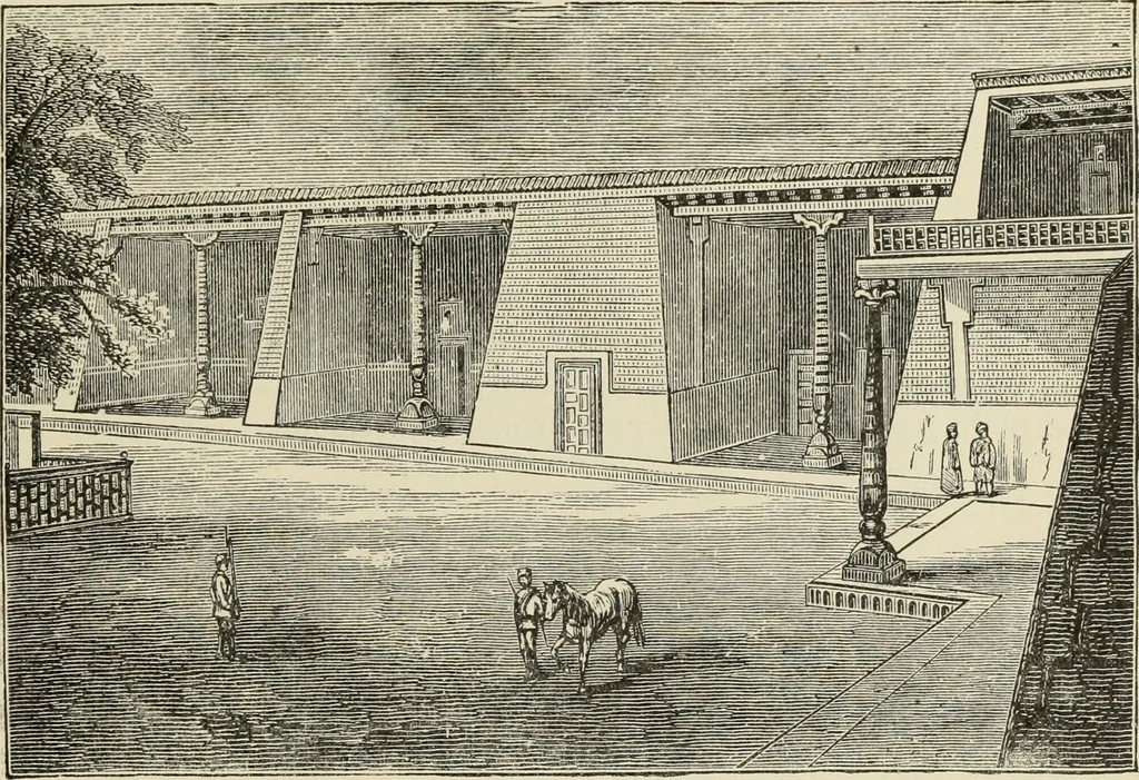An illustration from A history of architecture in all countries, from the earliest times to the present day, 1874, leaf 582