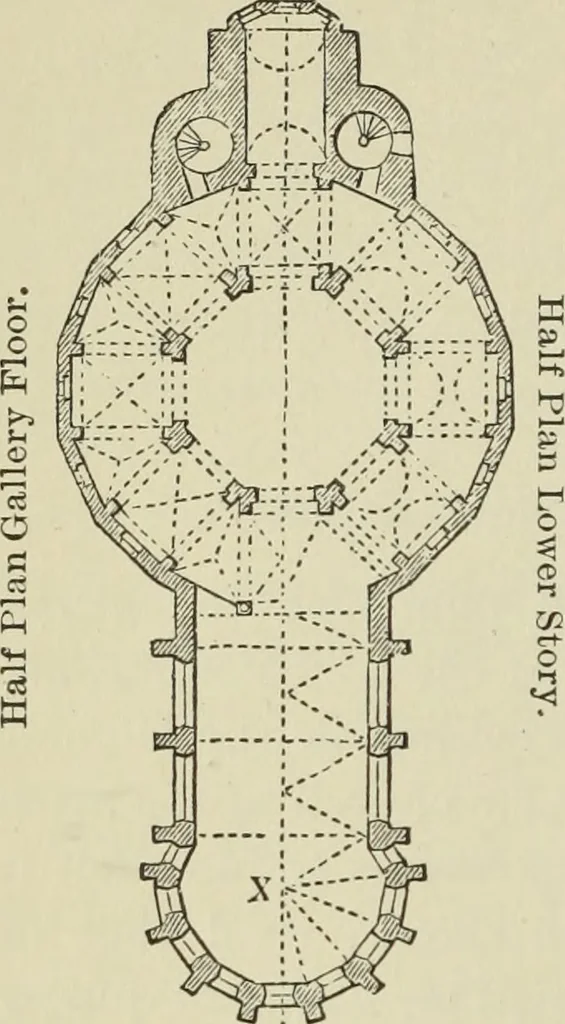 An illustration from A history of architecture in all countries, from the earliest times to the present day, 1874, leaf 59