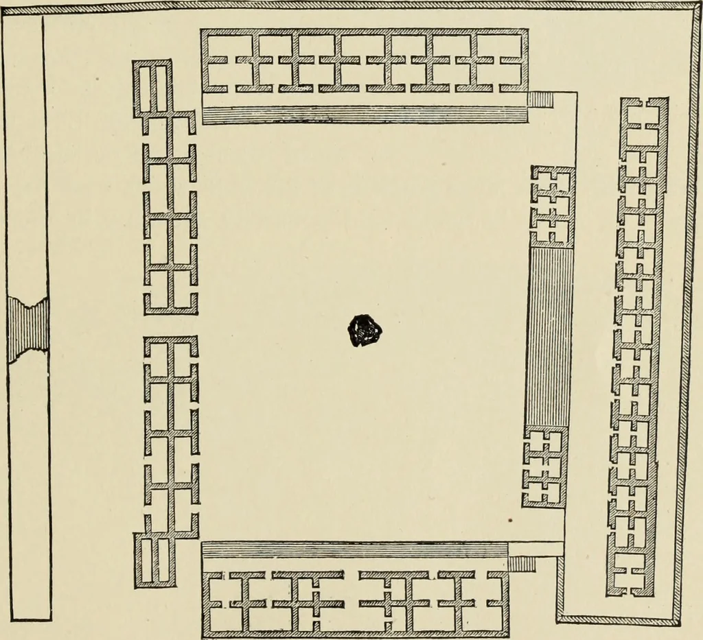 An illustration from A history of architecture in all countries, from the earliest times to the present day, 1874, leaf 598