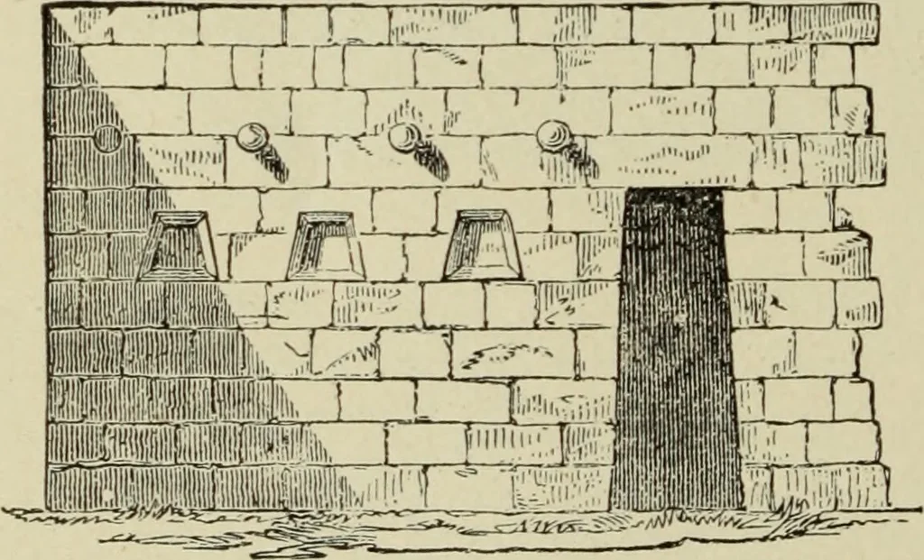 An illustration from A history of architecture in all countries, from the earliest times to the present day, 1874, leaf 607