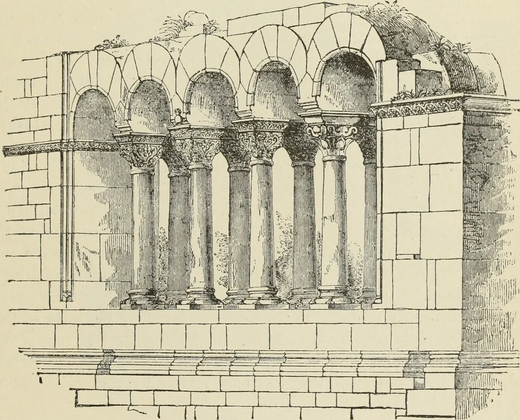 An illustration from A history of architecture in all countries, from the earliest times to the present day, 1874, leaf 66