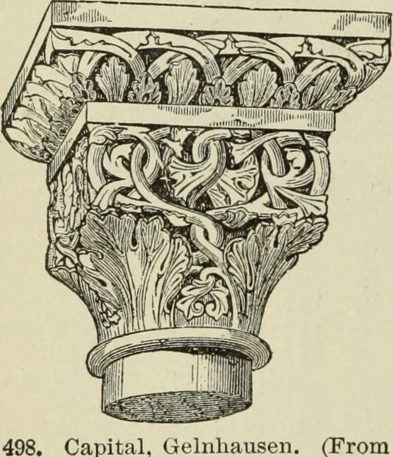 An illustration from A history of architecture in all countries, from the earliest times to the present day, 1874, leaf 67