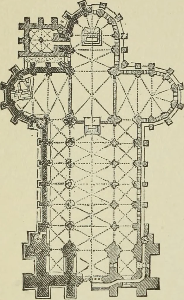 An illustration from A history of architecture in all countries, from the earliest times to the present day, 1874, leaf 77