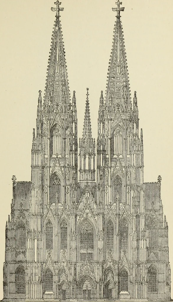 An illustration from A history of architecture in all countries, from the earliest times to the present day, 1874, leaf 82