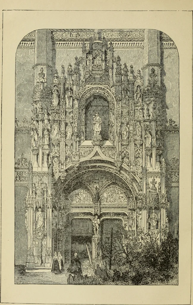 An illustration from A history of architecture in all countries, from the earliest times to the present day, 1874, leaf 9