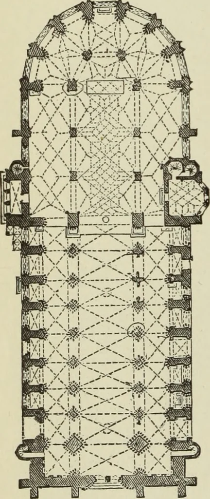 An illustration from A history of architecture in all countries, from the earliest times to the present day, 1874, leaf 93