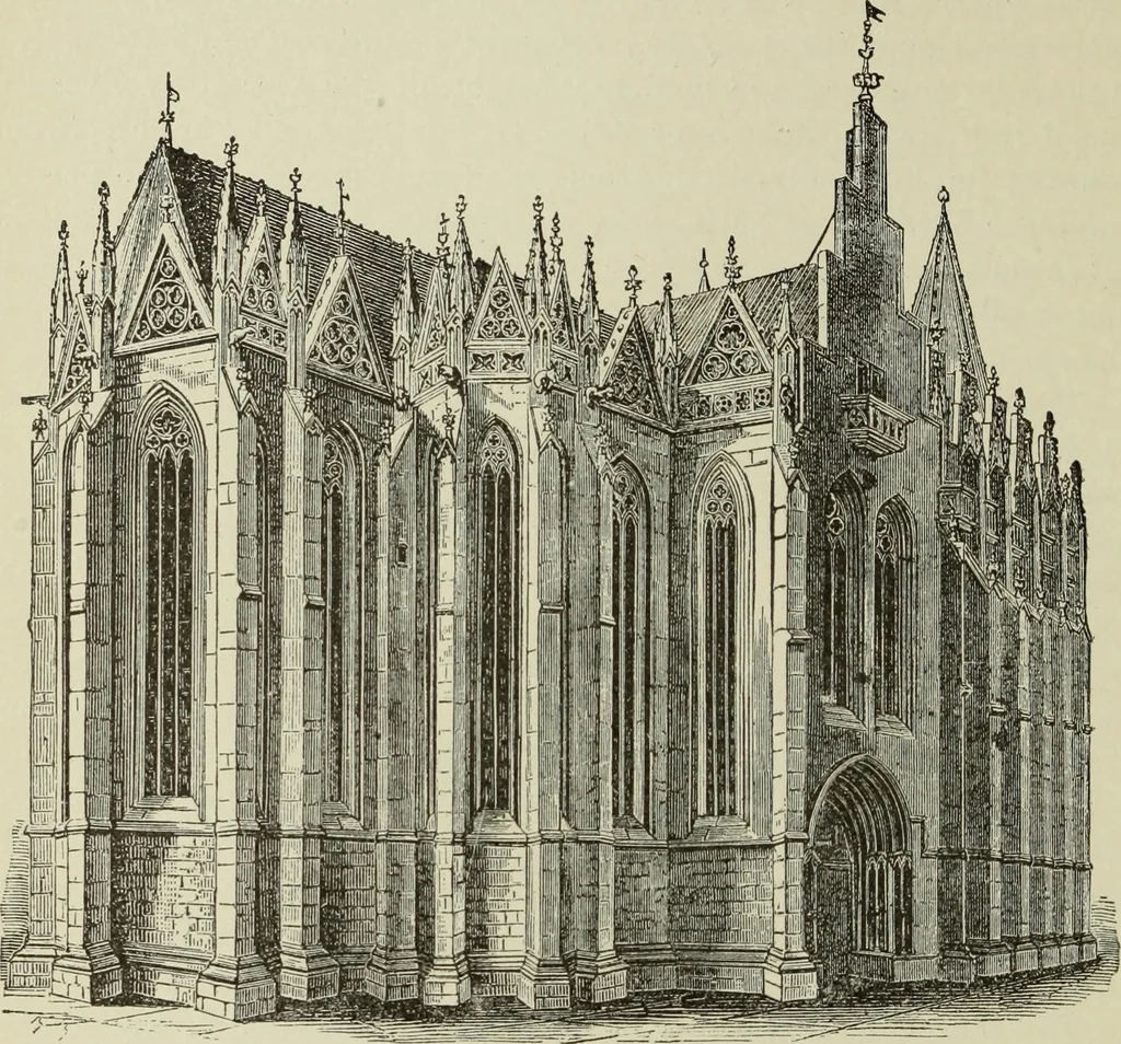 An illustration from A history of architecture in all countries, from the earliest times to the present day, 1874, leaf 99
