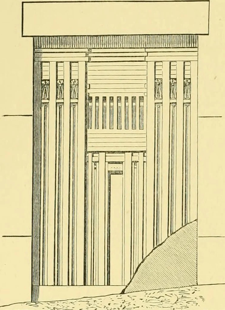 An illustration from A history of architecture in all countries, from the earliest times to the present day, 1902, leaf 141
