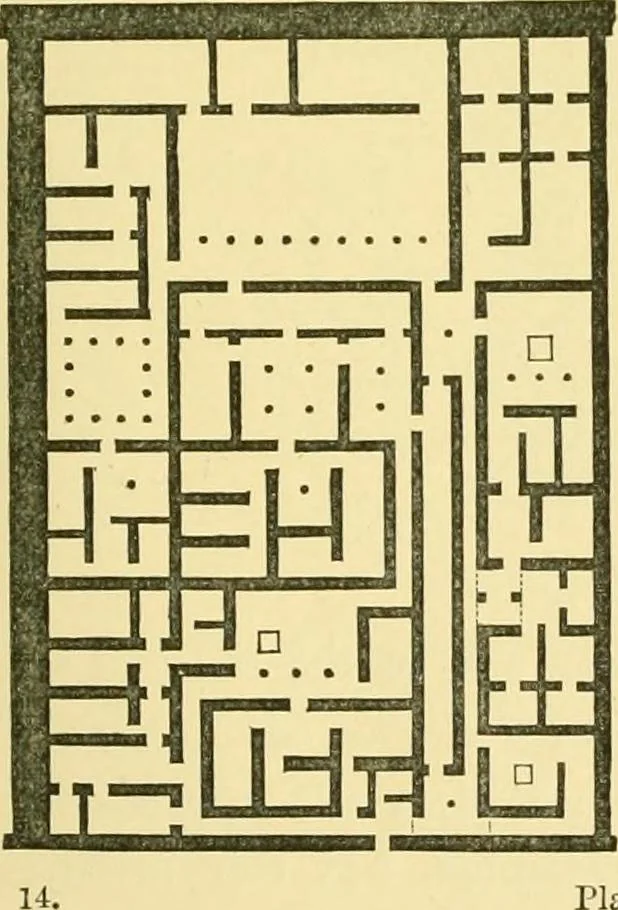 An illustration from A history of architecture in all countries, from the earliest times to the present day, 1902, leaf 148