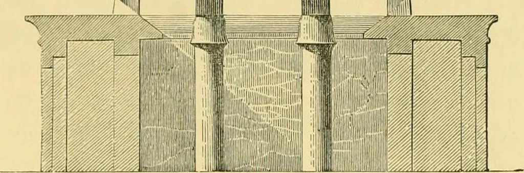 An illustration from A history of architecture in all countries, from the earliest times to the present day, 1902, leaf 158