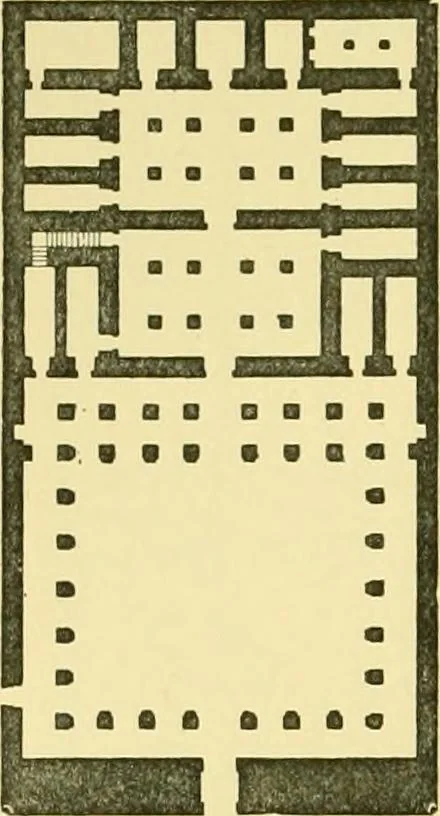 An illustration from A history of architecture in all countries, from the earliest times to the present day, 1902, leaf 163