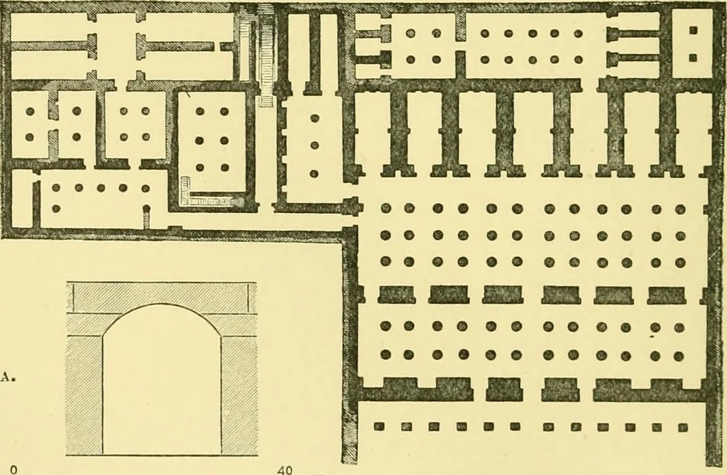 An illustration from A history of architecture in all countries, from the earliest times to the present day, 1902, leaf 163