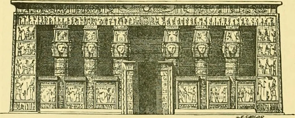 An illustration from A history of architecture in all countries, from the earliest times to the present day, 1902, leaf 177