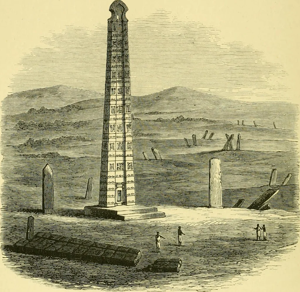 An illustration from A history of architecture in all countries, from the earliest times to the present day, 1902, leaf 185