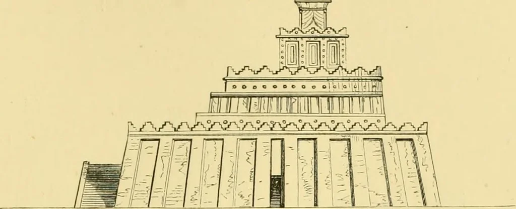 An illustration from A history of architecture in all countries, from the earliest times to the present day, 1902, leaf 194