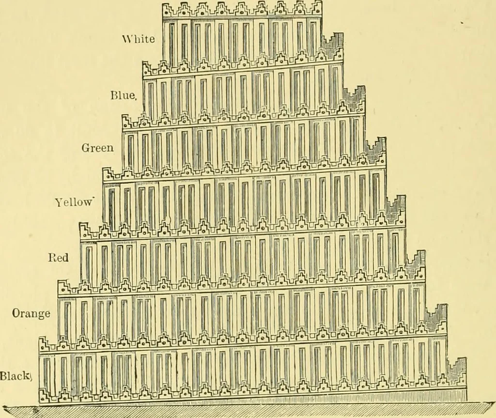 An illustration from A history of architecture in all countries, from the earliest times to the present day, 1902, leaf 197