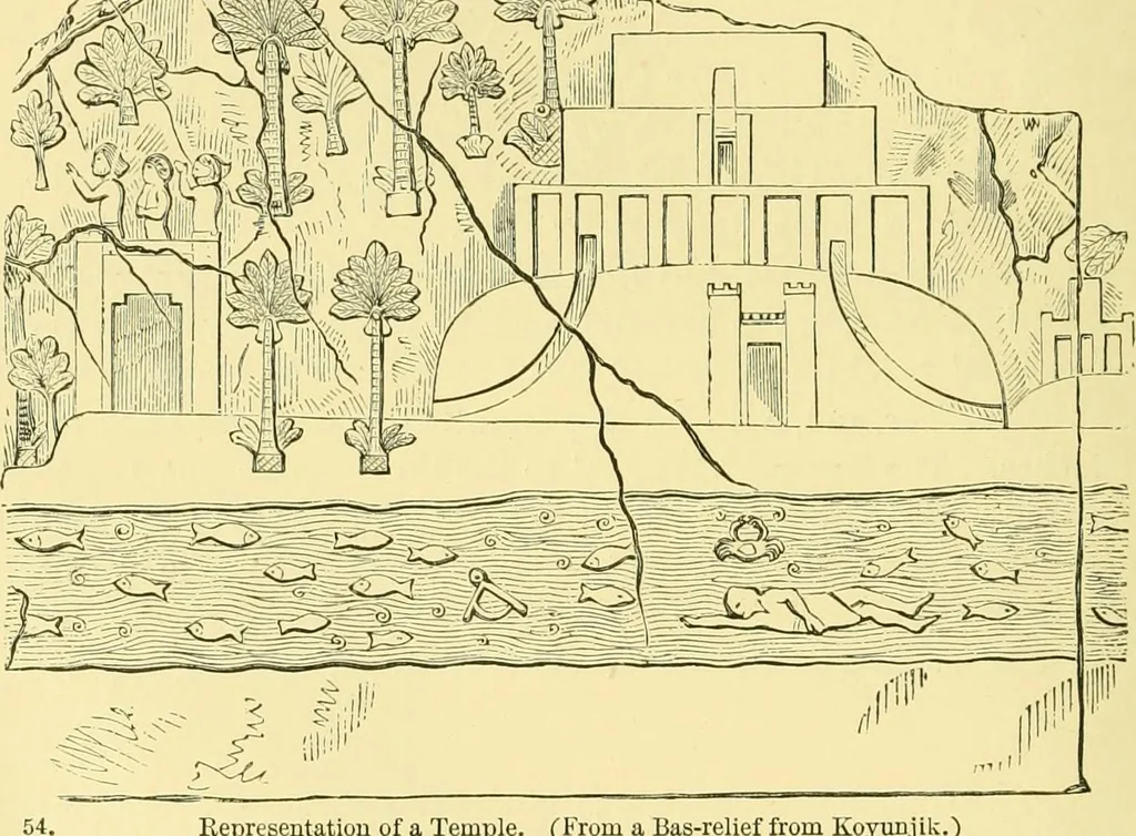 An illustration from A history of architecture in all countries, from the earliest times to the present day, 1902, leaf 199