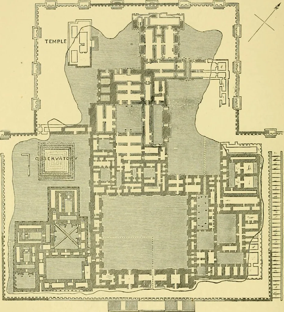 An illustration from A history of architecture in all countries, from the earliest times to the present day, 1902, leaf 209