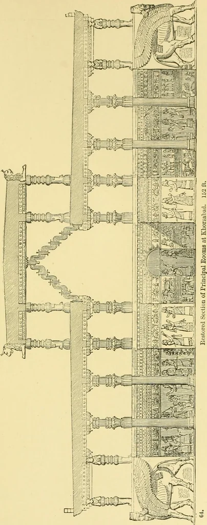 An illustration from A history of architecture in all countries, from the earliest times to the present day, 1902, leaf 212