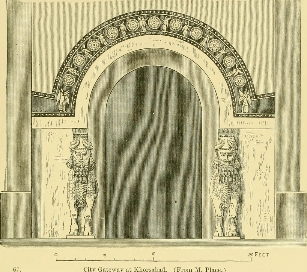 An illustration from A history of architecture in all countries, from the earliest times to the present day, 1902, leaf 216