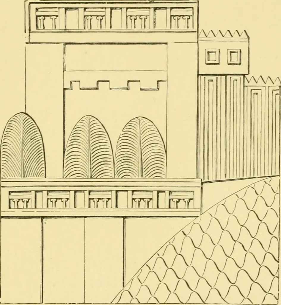 An illustration from A history of architecture in all countries, from the earliest times to the present day, 1902, leaf 224