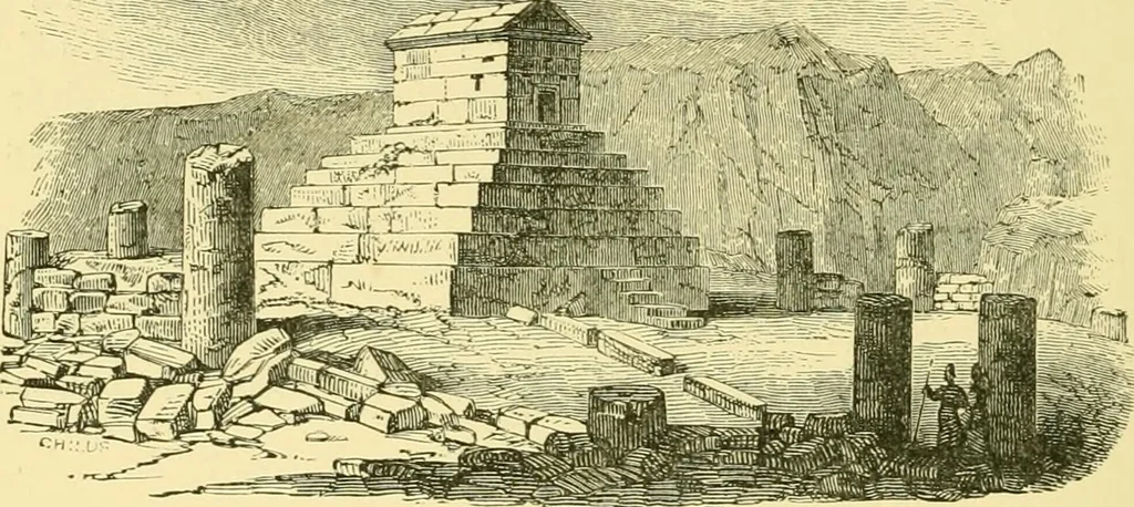 An illustration from A history of architecture in all countries, from the earliest times to the present day, 1902, leaf 231