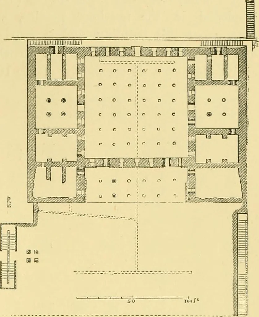 An illustration from A history of architecture in all countries, from the earliest times to the present day, 1902, leaf 240