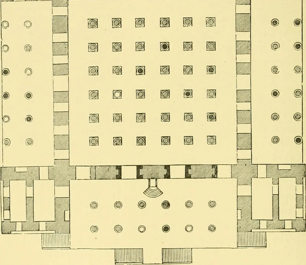 An illustration from A history of architecture in all countries, from the earliest times to the present day, 1902, leaf 241