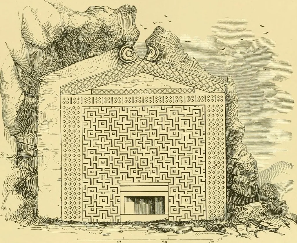 An illustration from A history of architecture in all countries, from the earliest times to the present day, 1902, leaf 268