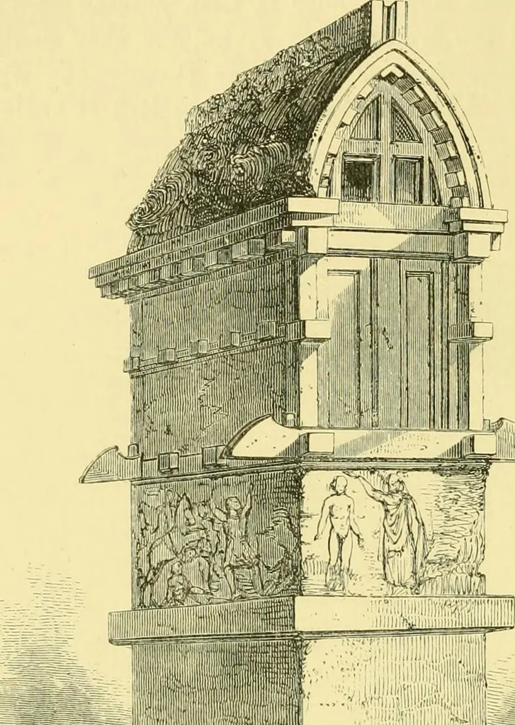 An illustration from A history of architecture in all countries, from the earliest times to the present day, 1902, leaf 269