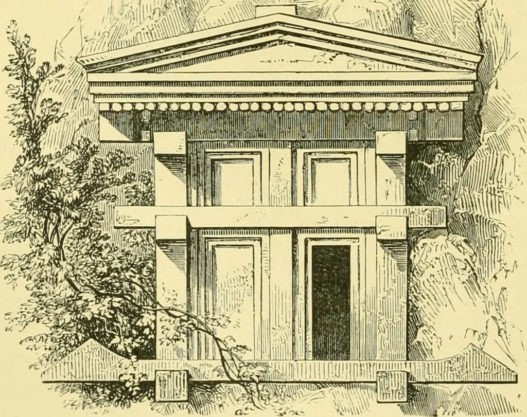 An illustration from A history of architecture in all countries, from the earliest times to the present day, 1902, leaf 271