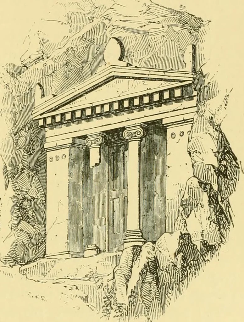 An illustration from A history of architecture in all countries, from the earliest times to the present day, 1902, leaf 272