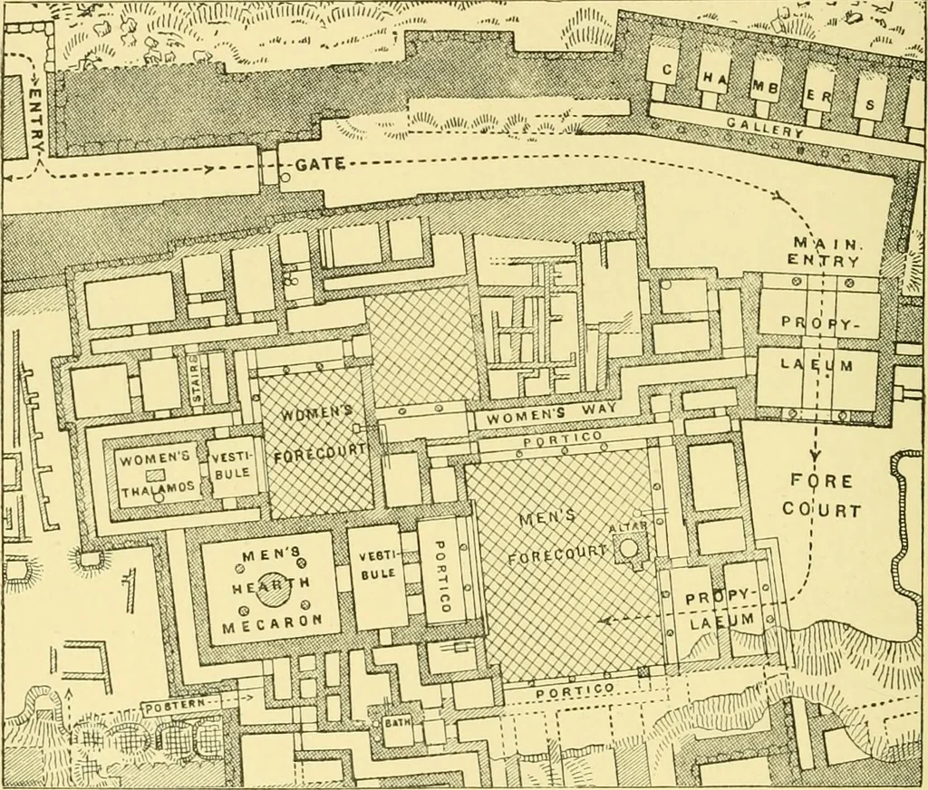 An illustration from A history of architecture in all countries, from the earliest times to the present day, 1902, leaf 283