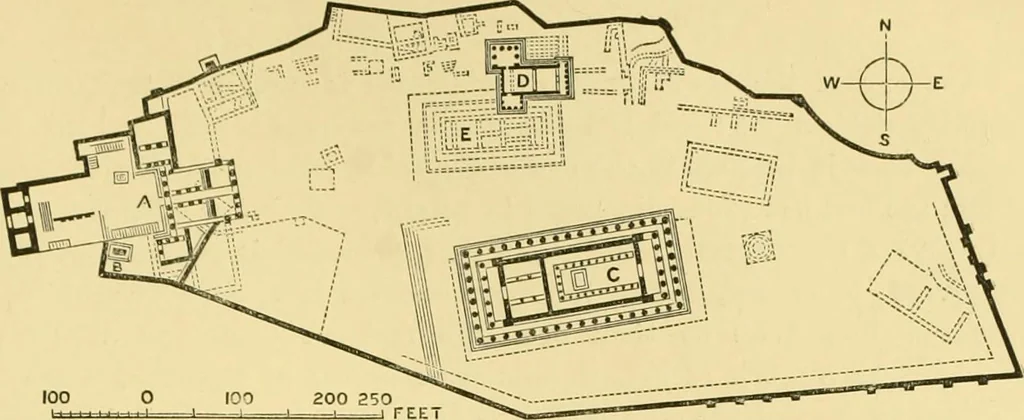 An illustration from A history of architecture in all countries, from the earliest times to the present day, 1902, leaf 286