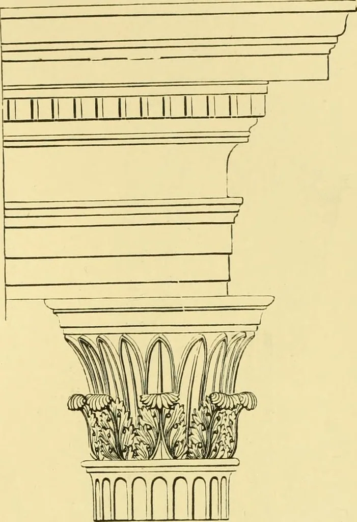 An illustration from A history of architecture in all countries, from the earliest times to the present day, 1902, leaf 302