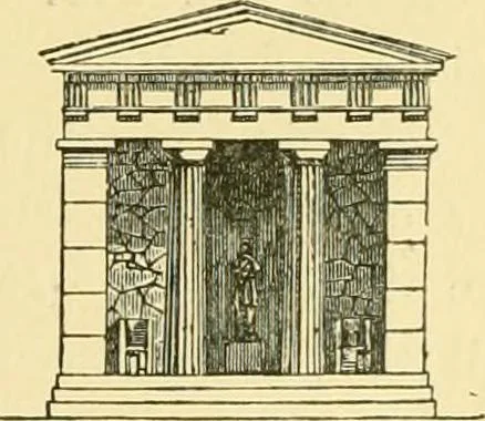 An illustration from A history of architecture in all countries, from the earliest times to the present day, 1902, leaf 304