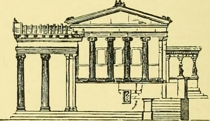 An illustration from A history of architecture in all countries, from the earliest times to the present day, 1902, leaf 309