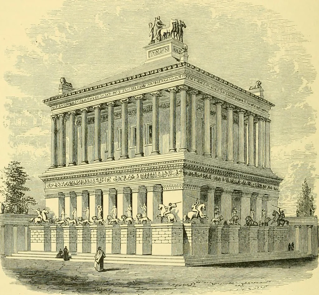 An illustration from A history of architecture in all countries, from the earliest times to the present day, 1902, leaf 317
