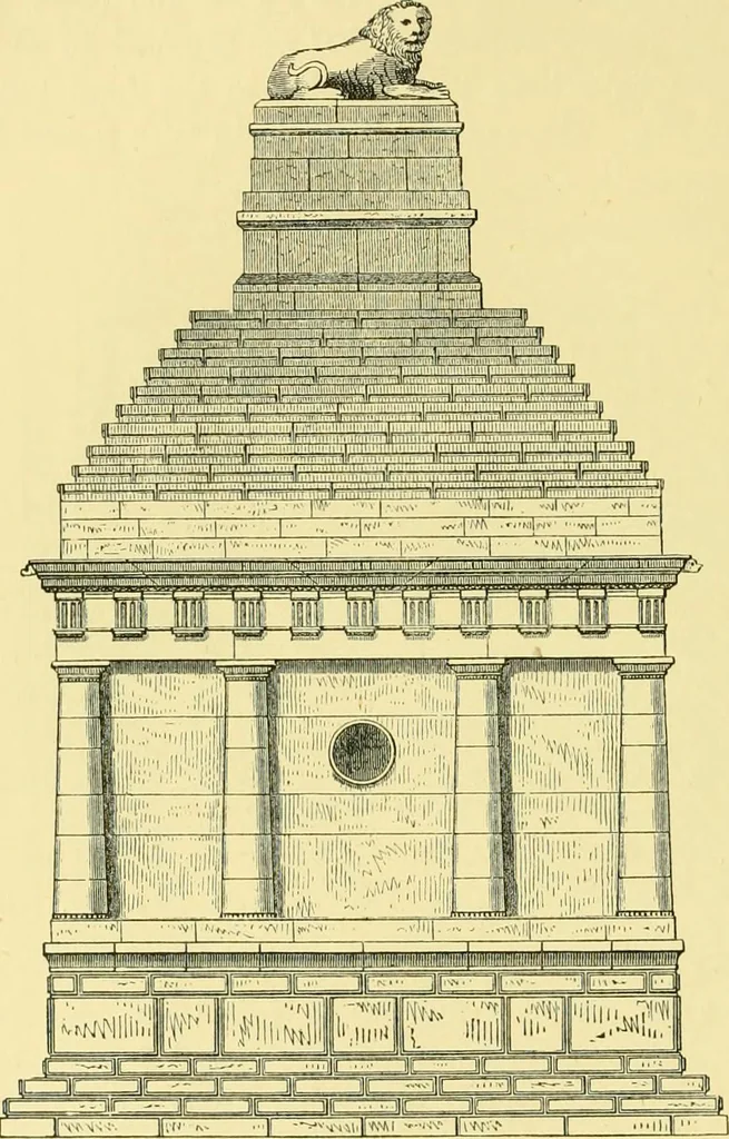 An illustration from A history of architecture in all countries, from the earliest times to the present day, 1902, leaf 319