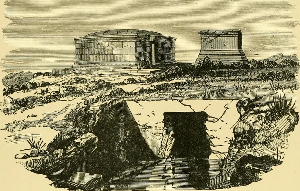 An illustration from A history of architecture in all countries, from the earliest times to the present day, 1902, leaf 322