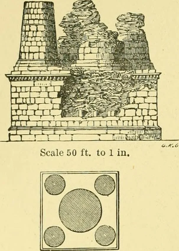 An illustration from A history of architecture in all countries, from the earliest times to the present day, 1902, leaf 335