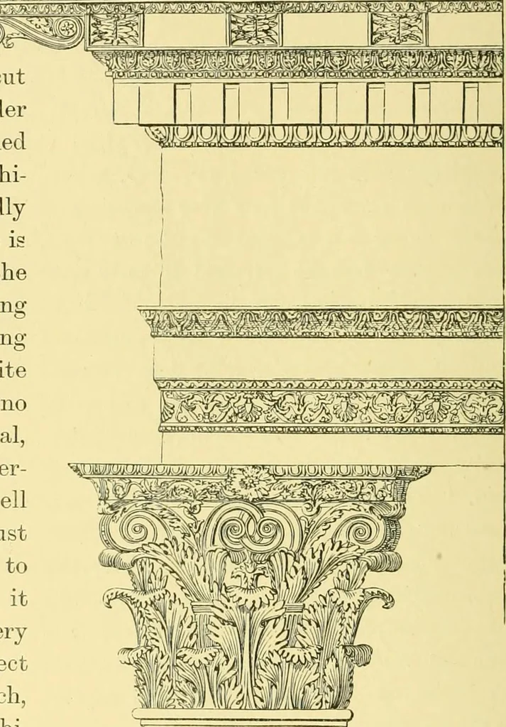 An illustration from A history of architecture in all countries, from the earliest times to the present day, 1902, leaf 345