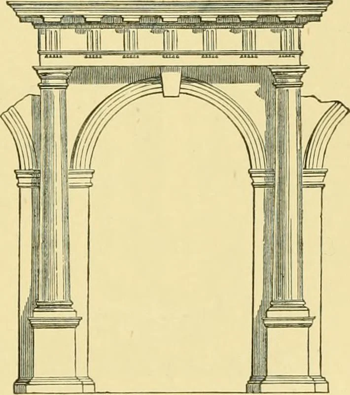 An illustration from A history of architecture in all countries, from the earliest times to the present day, 1902, leaf 348