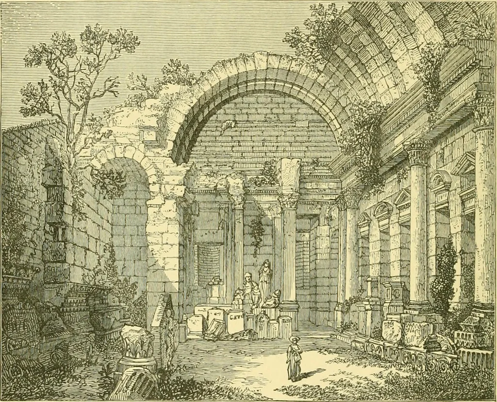 An illustration from A history of architecture in all countries, from the earliest times to the present day, 1902, leaf 353