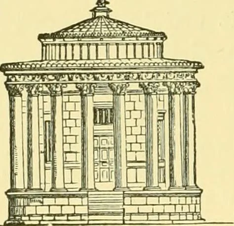 An illustration from A history of architecture in all countries, from the earliest times to the present day, 1902, leaf 357