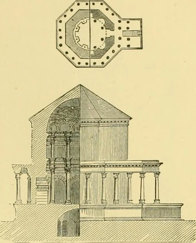 An illustration from A history of architecture in all countries, from the earliest times to the present day, 1902, leaf 358