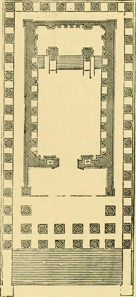 An illustration from A history of architecture in all countries, from the earliest times to the present day, 1902, leaf 360