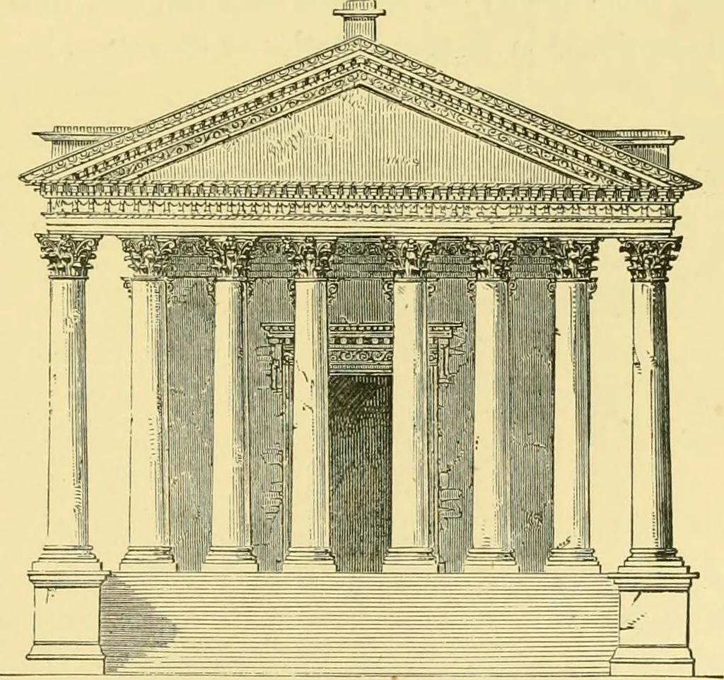 An illustration from A history of architecture in all countries, from the earliest times to the present day, 1902, leaf 360