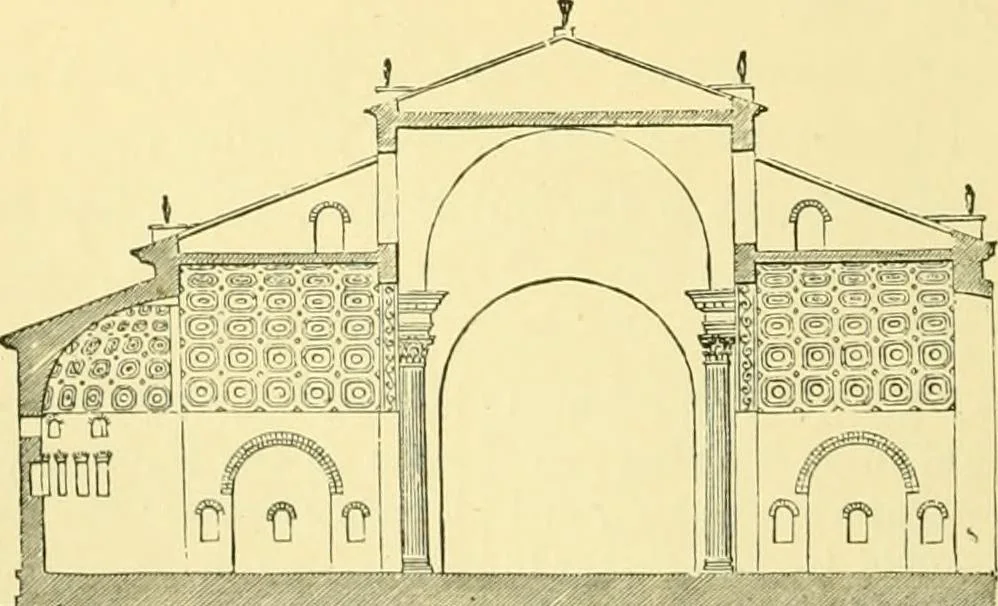 An illustration from A history of architecture in all countries, from the earliest times to the present day, 1902, leaf 365