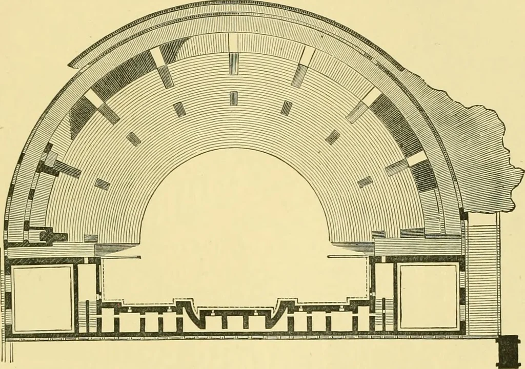 An illustration from A history of architecture in all countries, from the earliest times to the present day, 1902, leaf 370